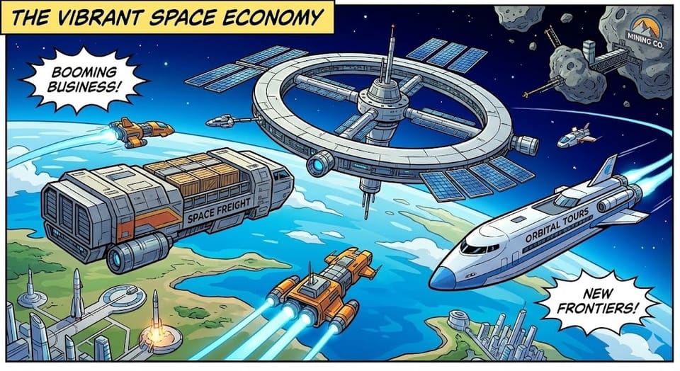The Infinite Pie: Why the New Space Economy Isn't Zero-Sum